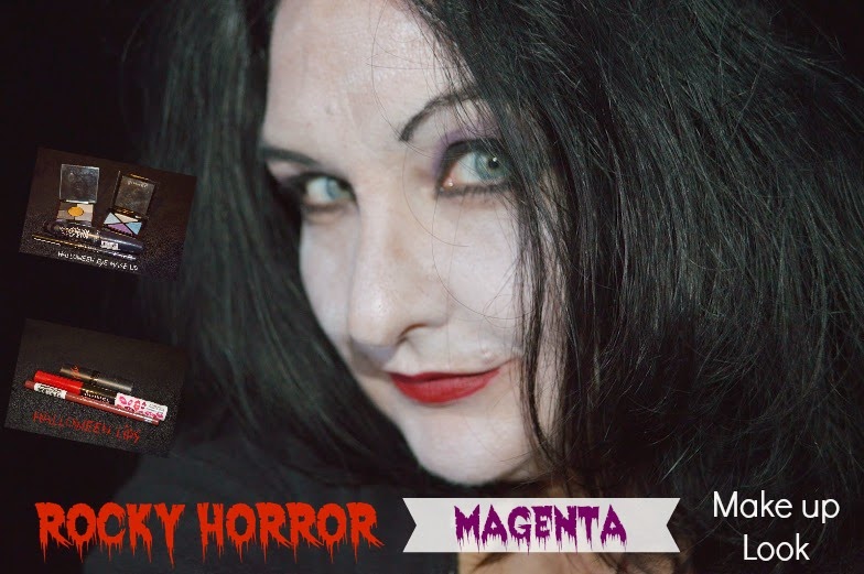 Rimmel Rocky Horror Magenta Halloween Make Up Tutorial Diary Of