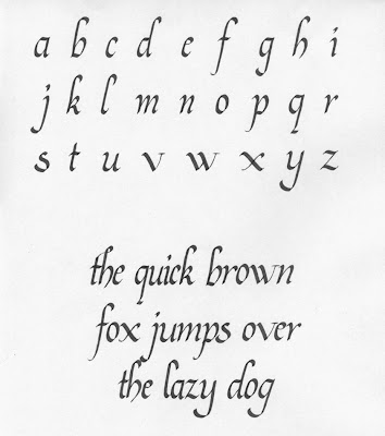 Italic Calligraphy