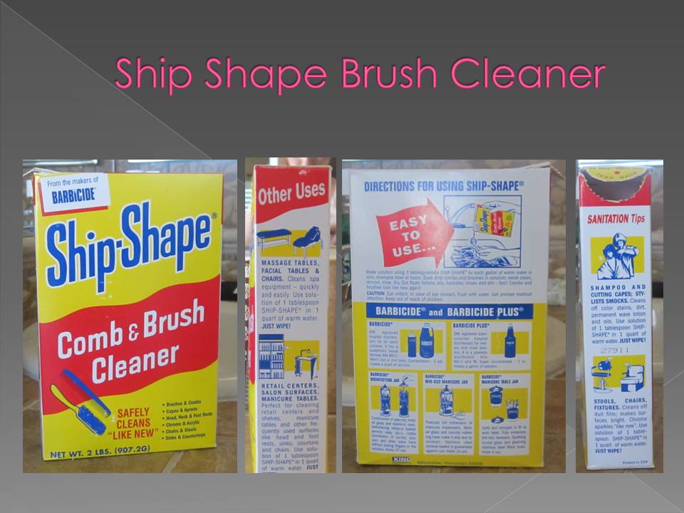Ship Shape Comb Brush Cleaner