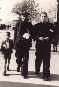 GREGORIO CON SU HIJO JUAN Y SU NIETO ISIDOR