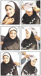 Cara Memakai Jilbab