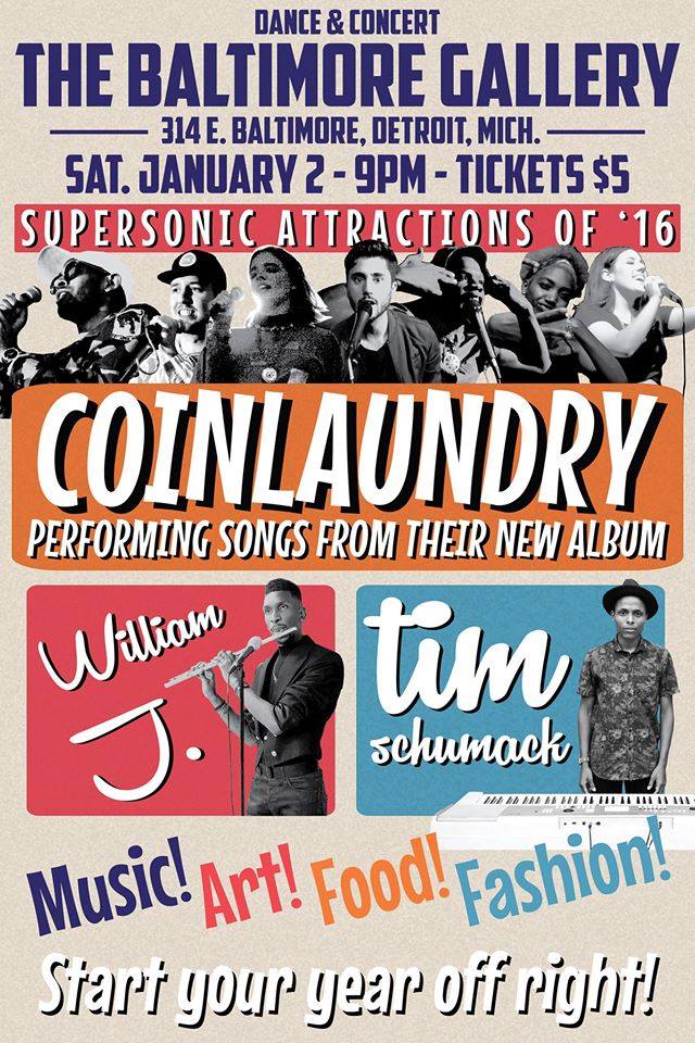 Hip In Detroit Win Tickets to Party with Coin Laundry
