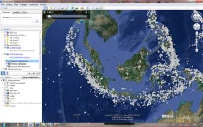 Cara Mengetahui Posisi Gempa Dengan Google Earth