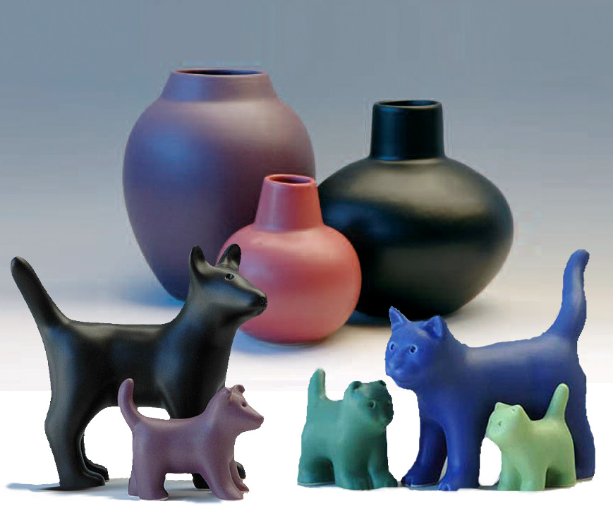 If It's Hip, It's Here (Archives) The Beautiful Vases, Dogs and Cats