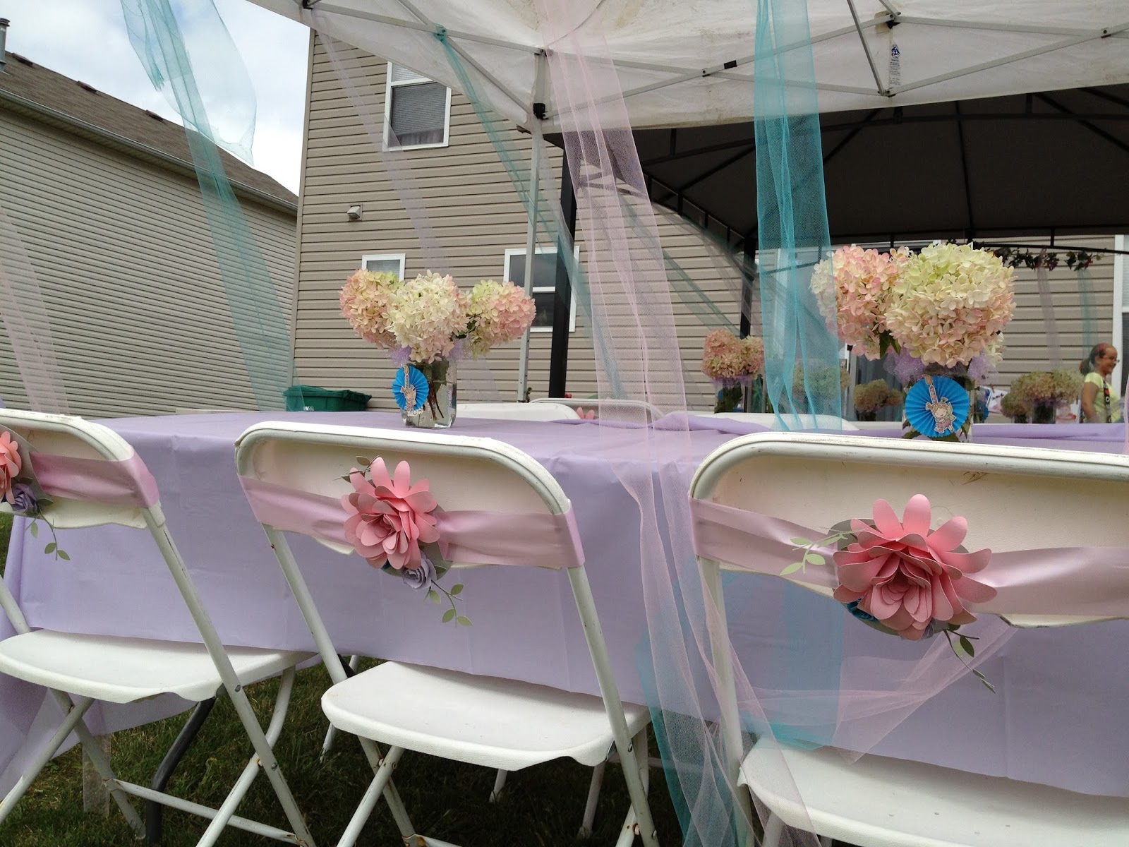 Scrapbook with Kira Fairy Party Chair Decorations