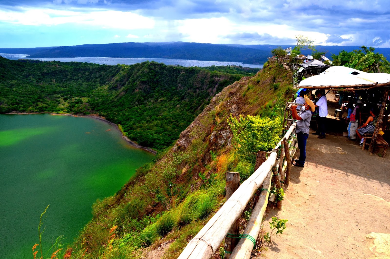 Hiking Taal Volcano