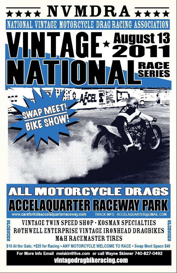 SHOW & GO CYCLE SHOP National Vintage Motorcycle Drag Racing