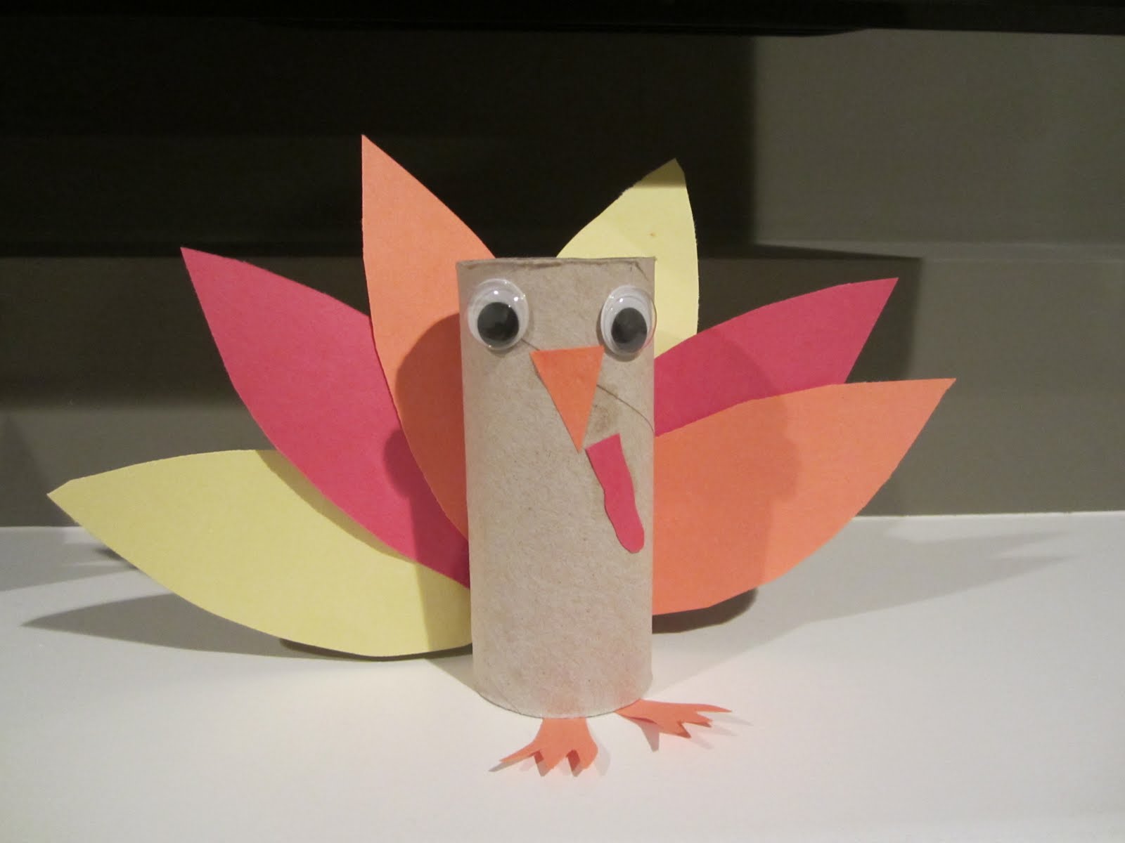 Lesson Plans Plus Toilet paper Tube Turkeys and Scarecrows