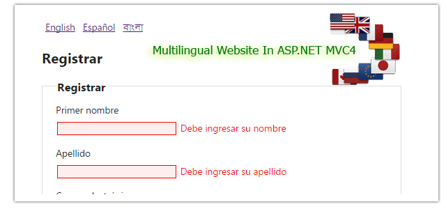 How to create multilingual website in asp.net mvc4