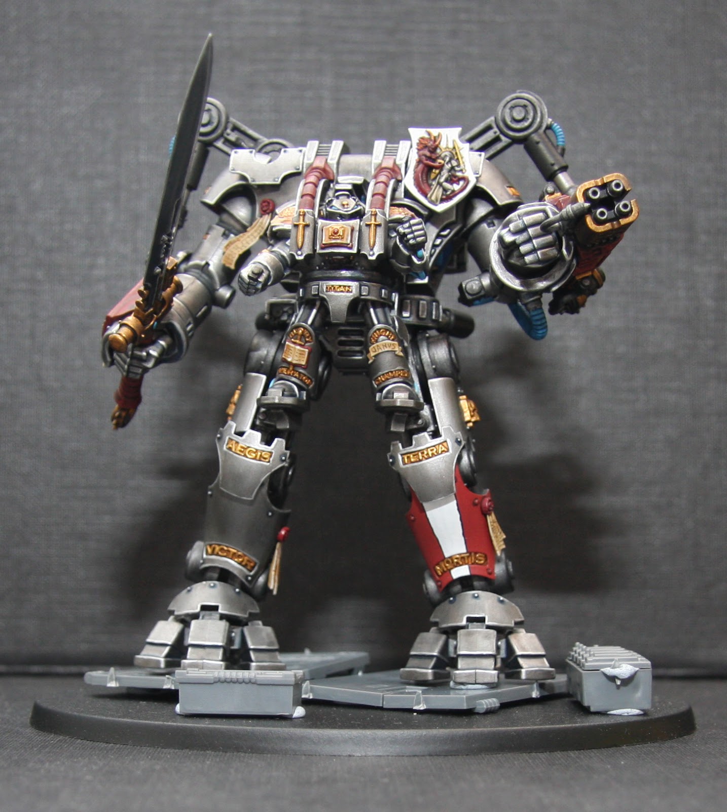 WarLlama 40k Nemesis Dreadknight now complete!