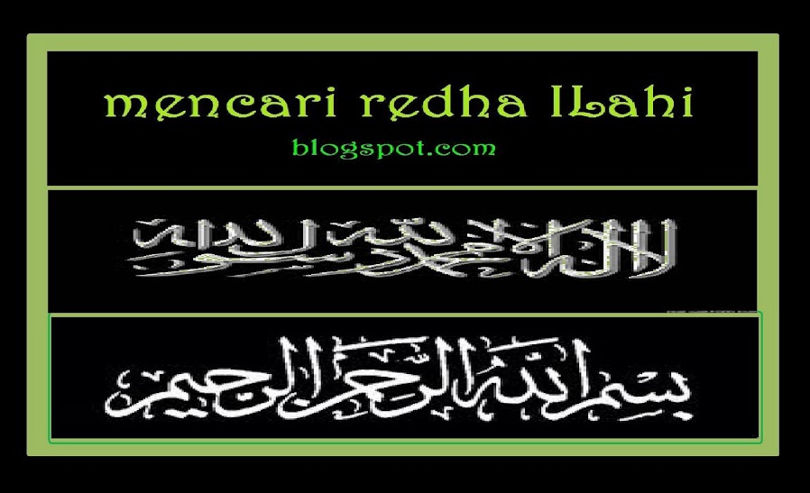 Mencar redha Ilahi