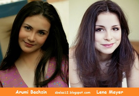 Arumi Bachsin dengan Lena Mayer 1