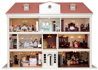 casas grandes para muñecas