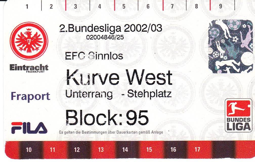 stadien Tickets u. Dauerkarten Eintracht Frankfurt Waldstadion