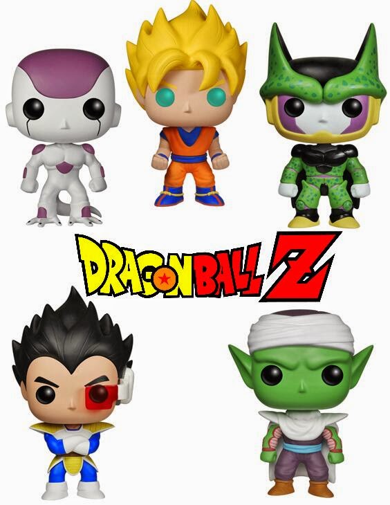 muñecos pop dragon ball z