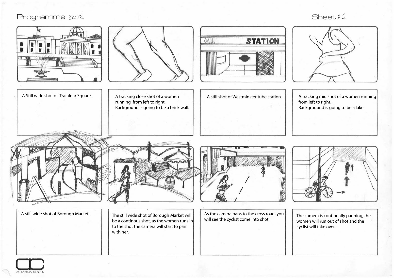 Post Production and Visual Effects Storyboarding
