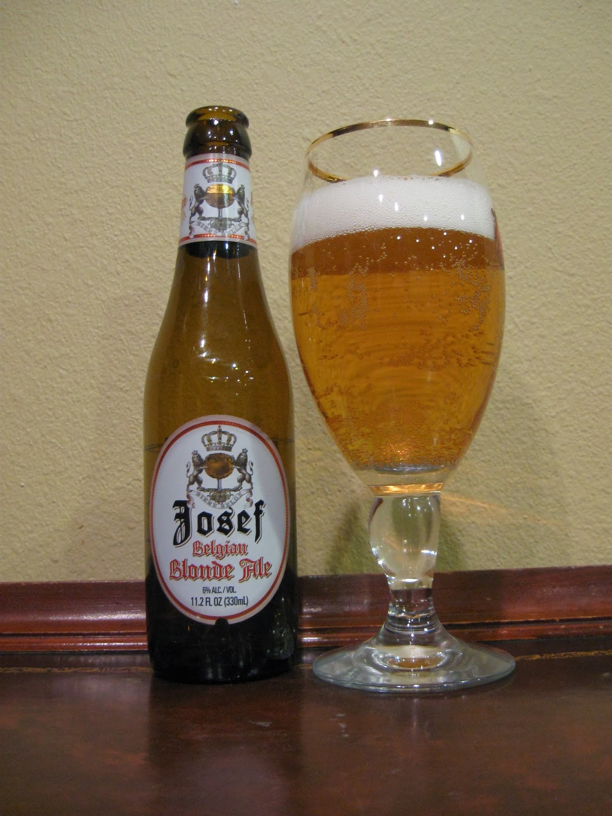 Doing Beer Justice: Josef Belgian Blonde Ale