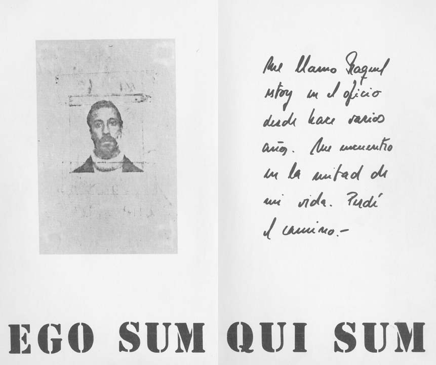[Ego sum qui sum Visibilidad y Enunciado en Purgatorio de Raúl Zurita]. Por Víctor Quezada La