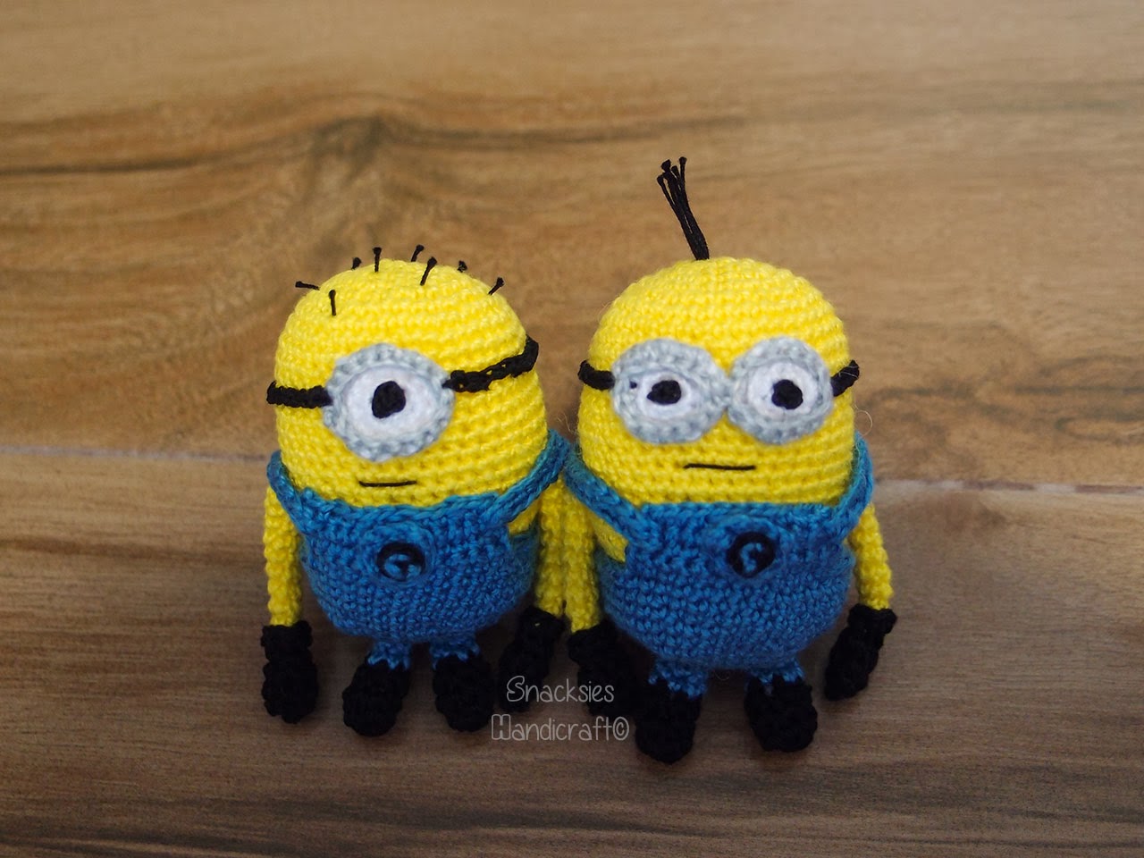 Mini Minions Amigurumi ~ Snacksies Handicraft Corner