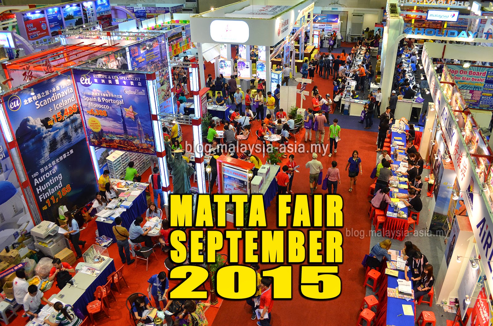 Matta fair september 2015 malaysia asia