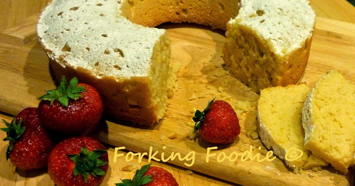 Forking Foodie Coconut and Lemon Magic Bean Cake (includes Thermomix