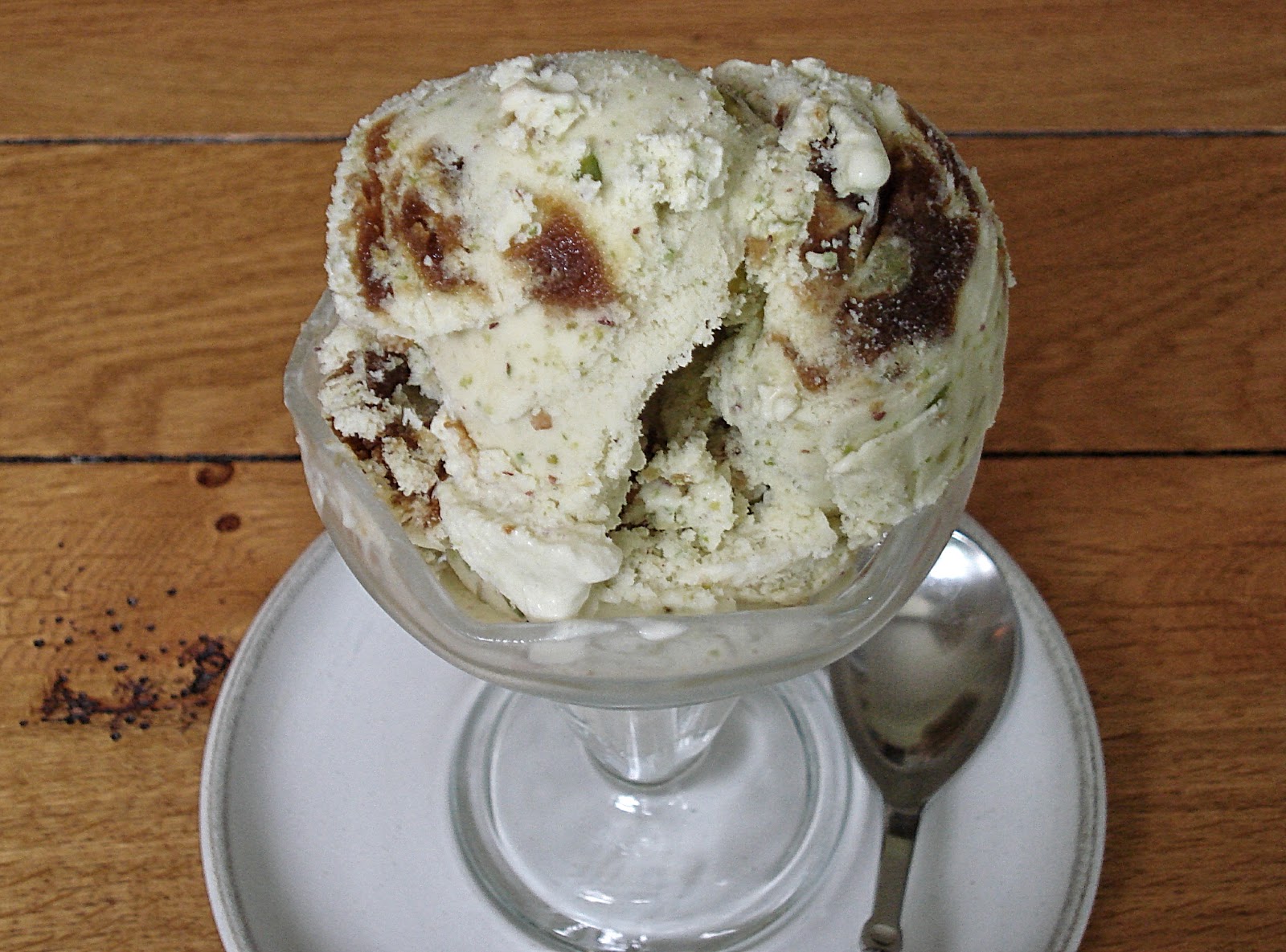 Apricot and Pistachio Ice Cream GF SCD Gluten Free SCD and Veggie