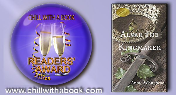 Alvar wins a Chill with a Book Award!