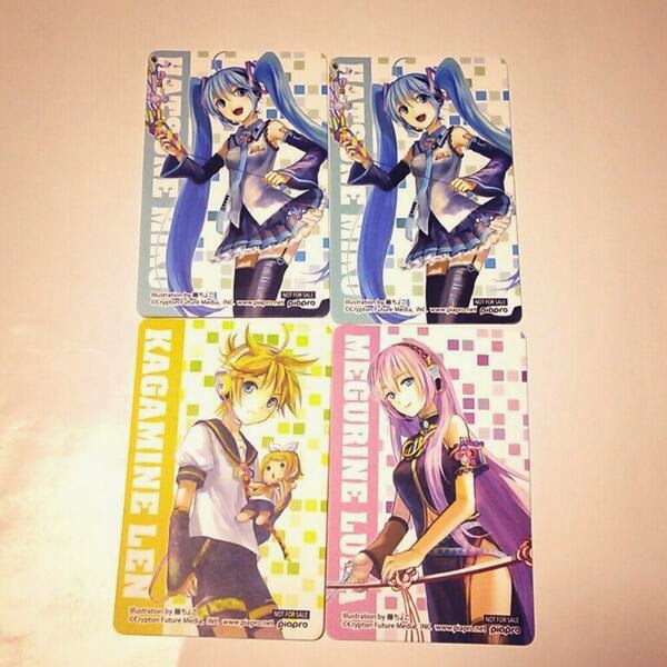 ミク写真 買い取り募集 藤ちょこ描き下ろしアニメイトボカロフェア特典カード1