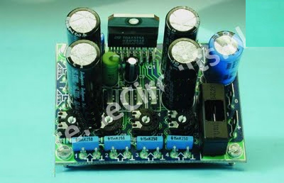 100W Quad Car Amplifier Project