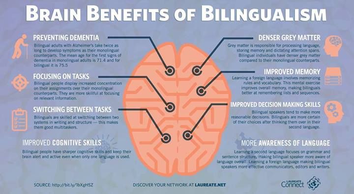 Learning a Second language is good for your brain!