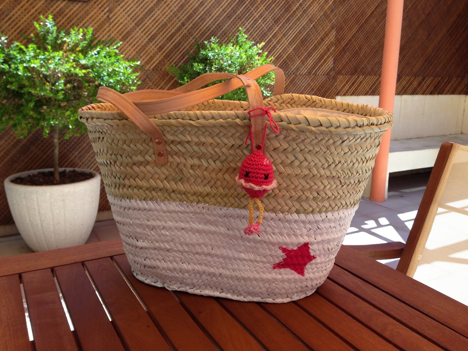 las pequeñas cosas Preparándonos para la playa Cesto de paja (DIY las pequeñas cosas Preparándonos para la playa Cesto de paja (DIY