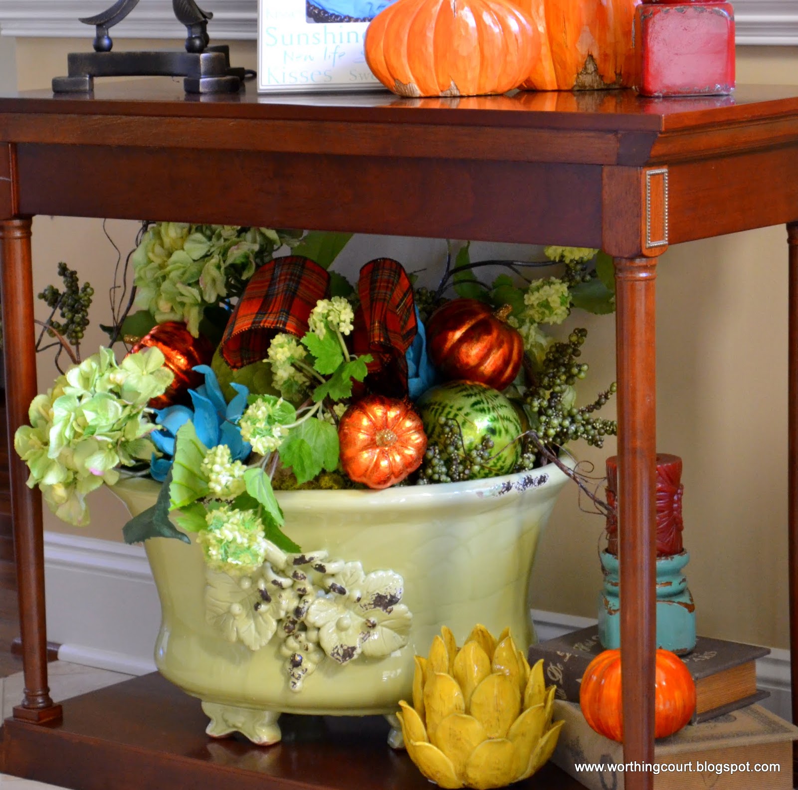 Fall Decorating Ideas From Nancy's Worthing Court