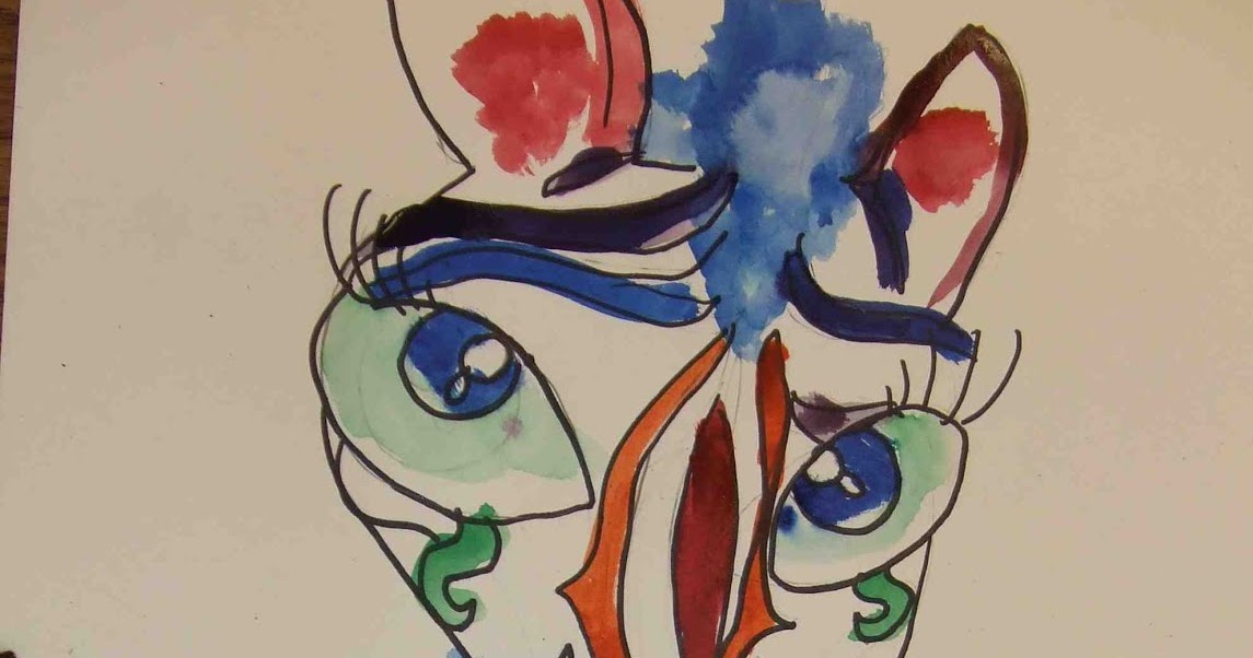 PoppyCat News Art Lesson Color Wheel Zebras 4th Grade