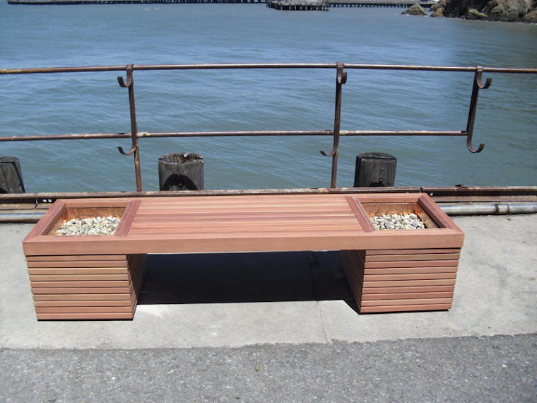 Bench in its Fort Mason location