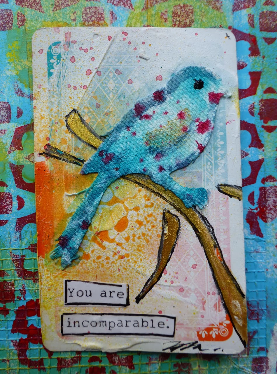 Made by Nicole Recycled Playing Cards Mixed Media