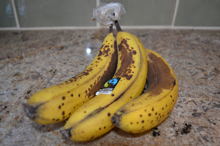 Healthy Banana Bread fair trade ripe bananas