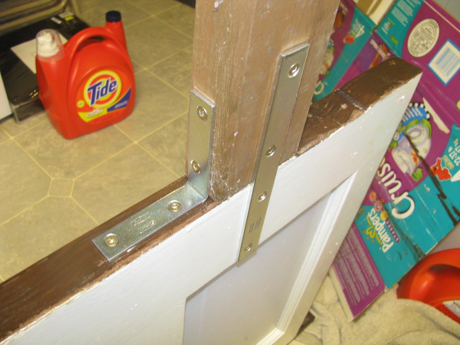 Taylor Made old door headboard tutorial