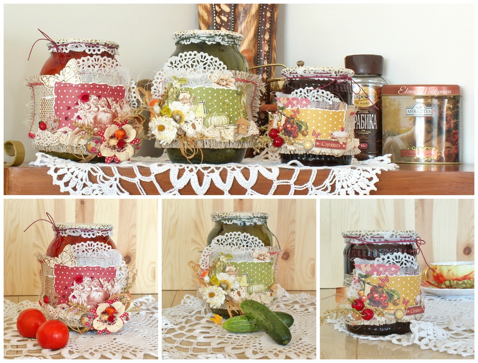 Elena Martynova: Красивые этикетки для баночек