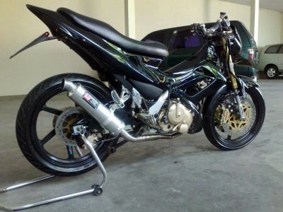 Modifikasi Satria FU 150 title=