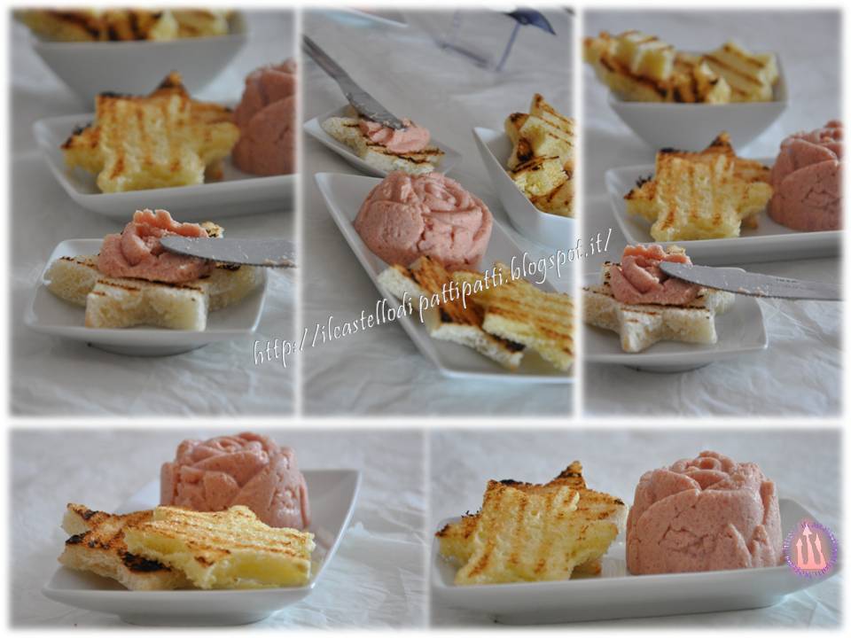 Mousse di prosciutto cotto e la testa vuoto a perdere Il castello di