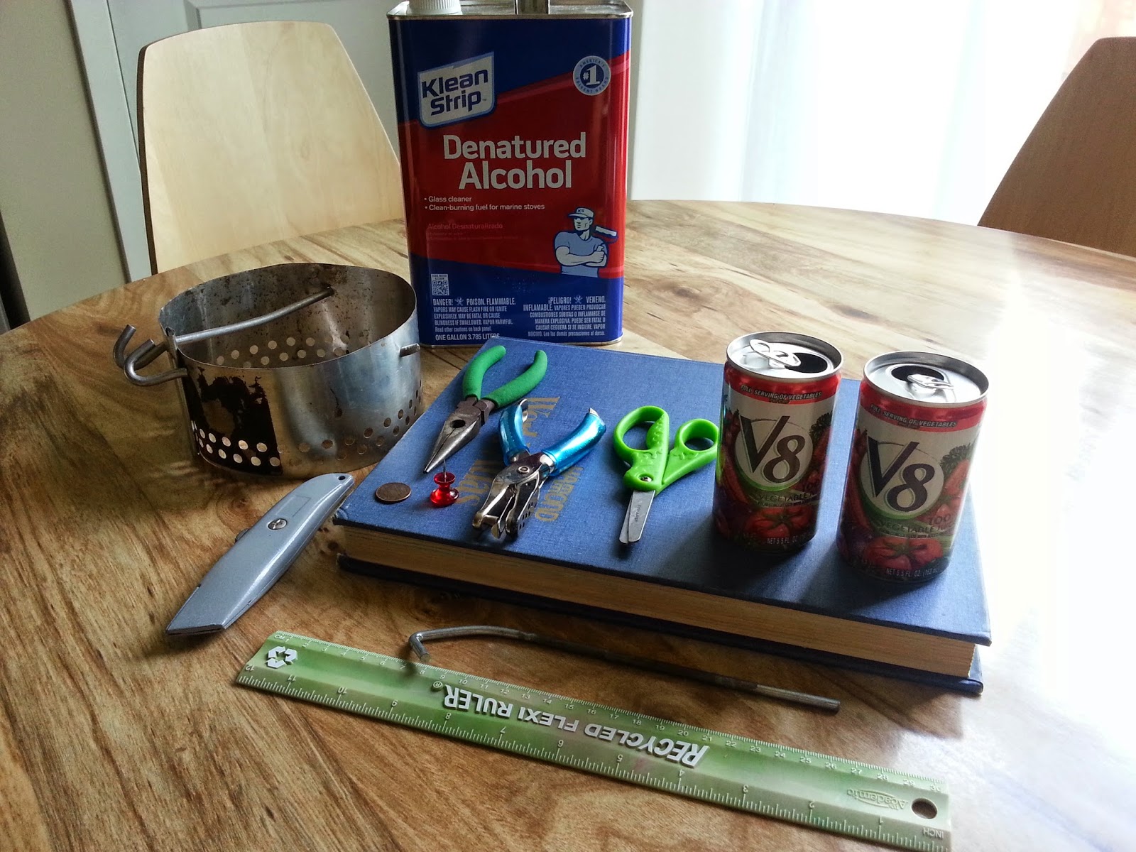 How To Make a Camp Stove from a V8 Can So Much To Make