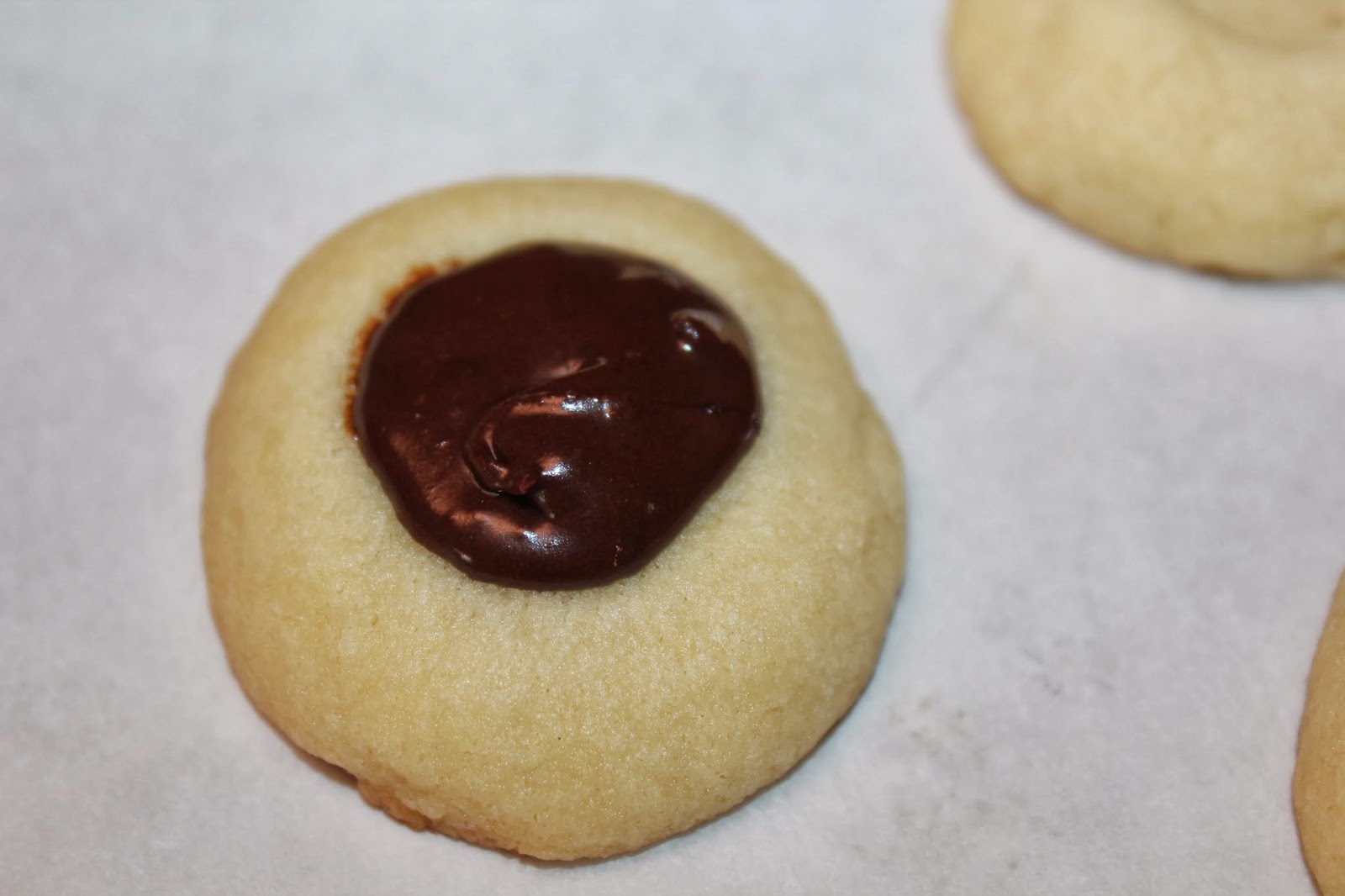 Sisters Luv 2 Cook Brown Eyed Susan Thumbprint Cookies