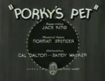 Porky`S Pet [1936]
