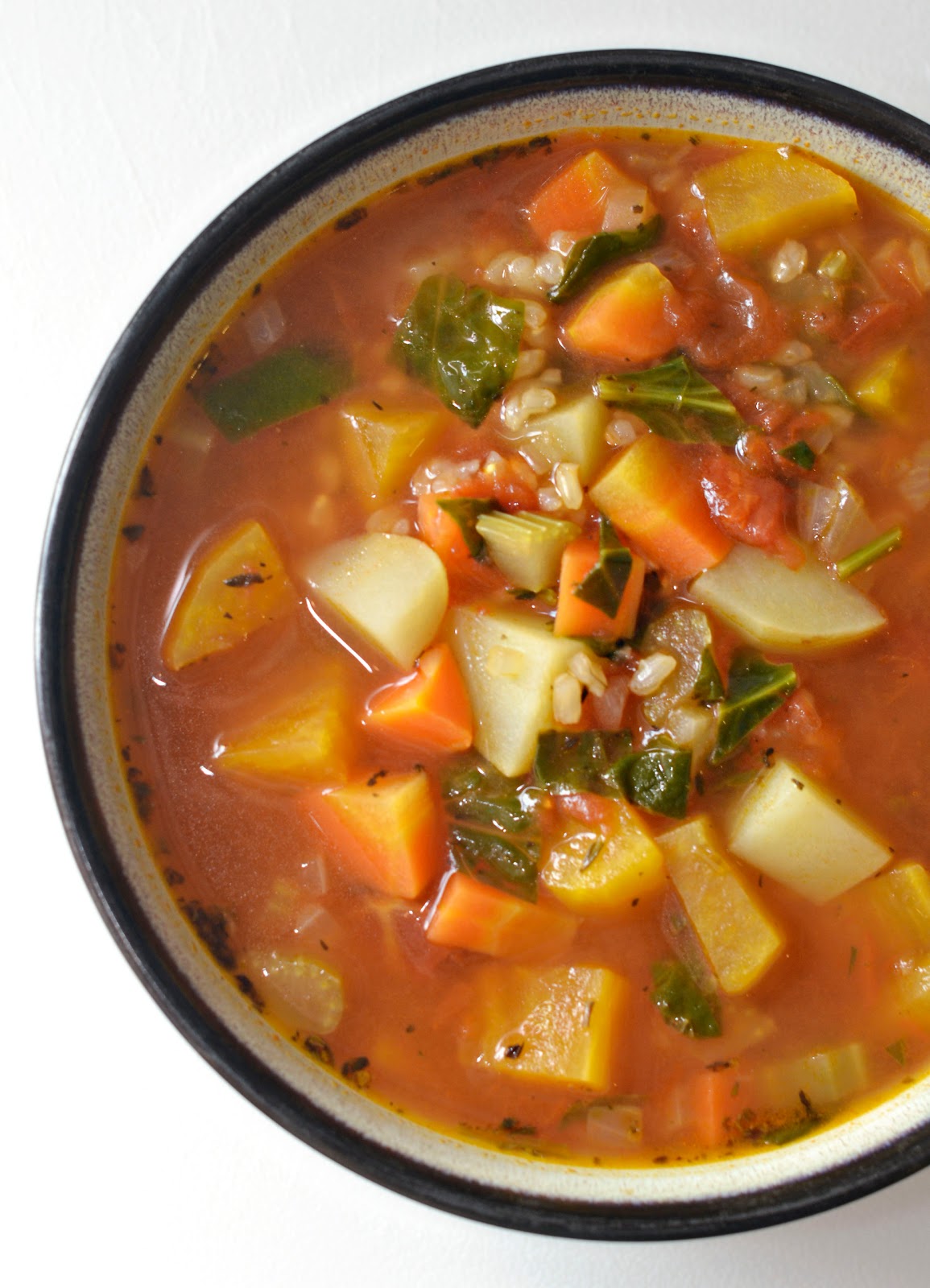 Healthy, Tasty, & Simple Eating: Vegetable Rice Soup
