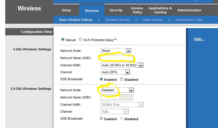 setting up linksys e4200 as access point