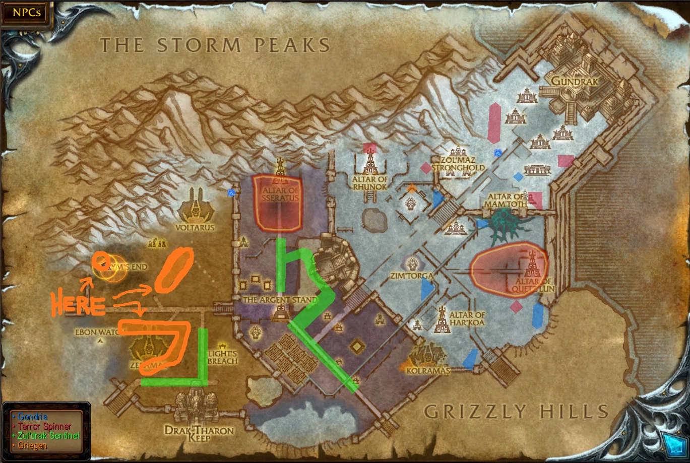 WoW Rare Spawns Griegen