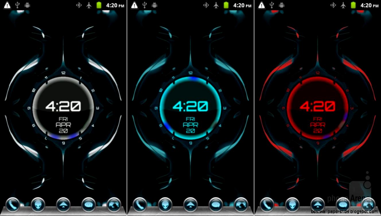 Any TRON fans The Tron Clock Live Wallpaper doubles up as an Any TRON fans The Tron Clock Live Wallpaper doubles up as an
