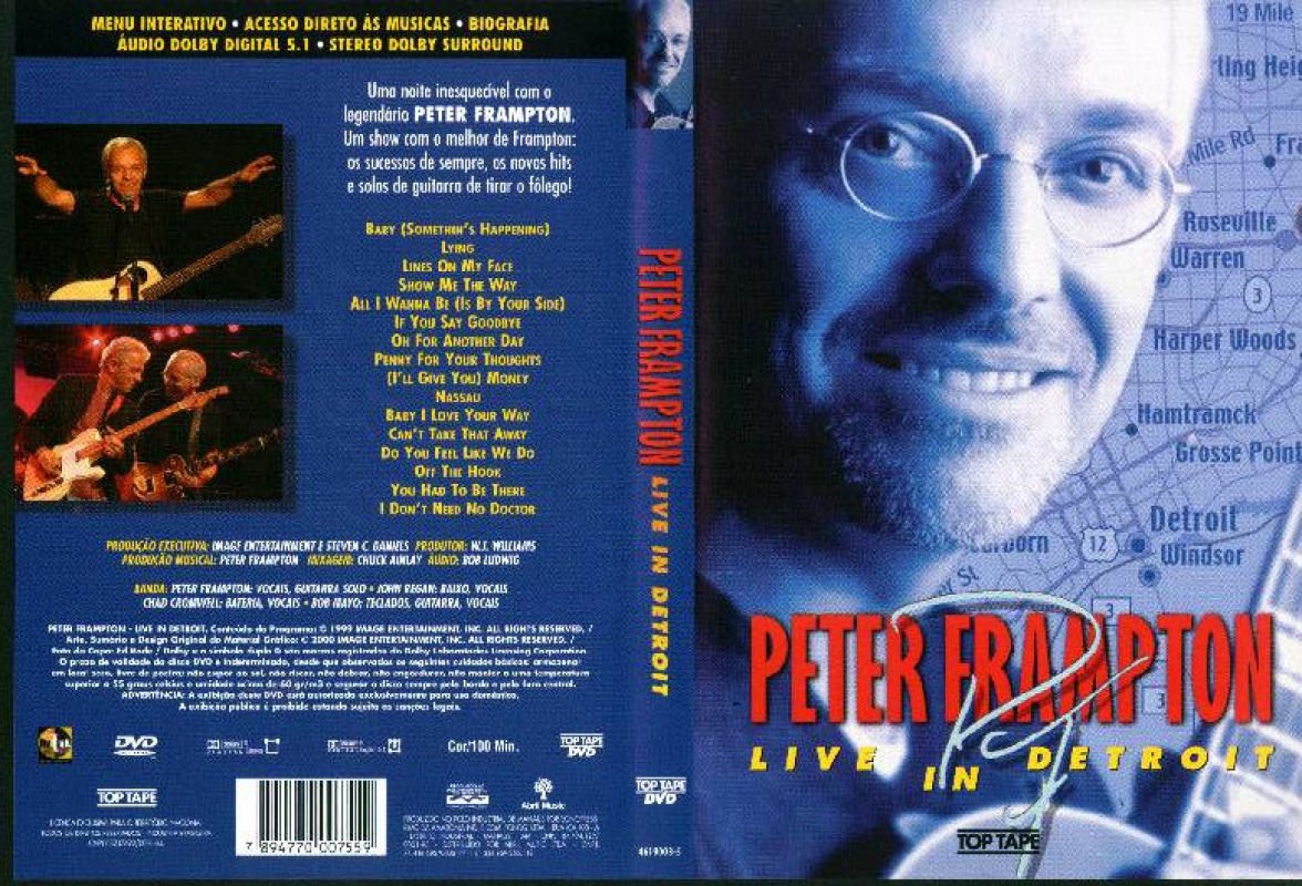 Peter Frampton: Live In Detroit [2000 Video]
