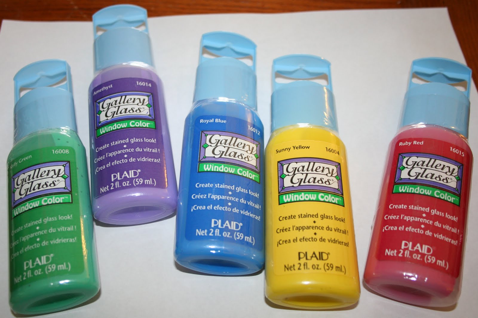 The Logan's Faux Stained Glass