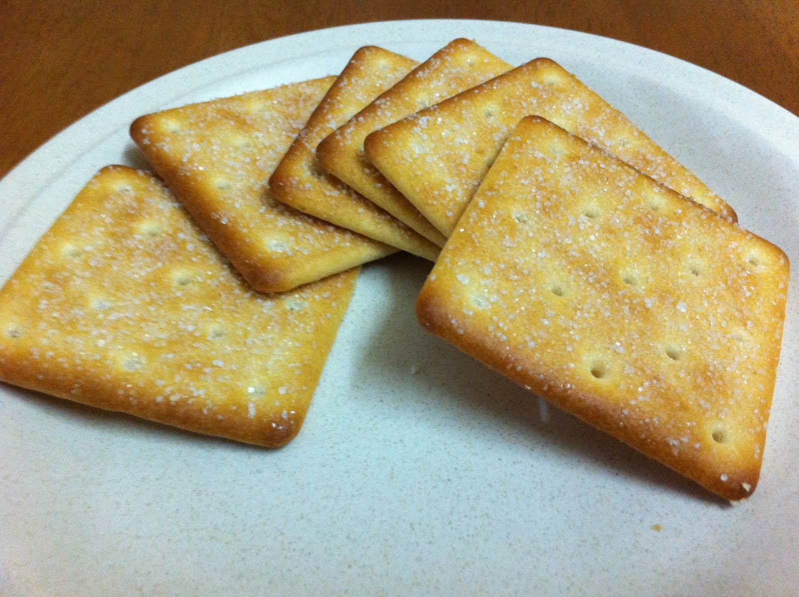 Live..Eat...Travel Cream CrackersPauper's Food??